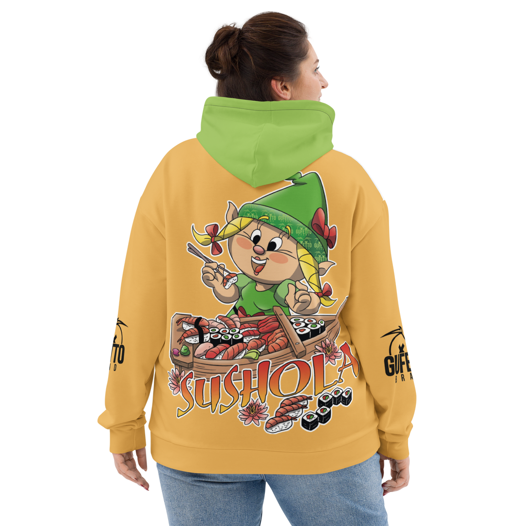 Felpa con cappuccio Uomo/Donna SUSHOLA - Gufetto Brand 