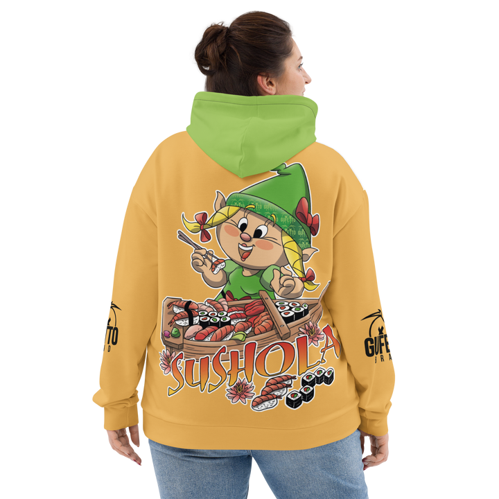 Felpa con cappuccio Uomo/Donna SUSHOLA - Gufetto Brand 