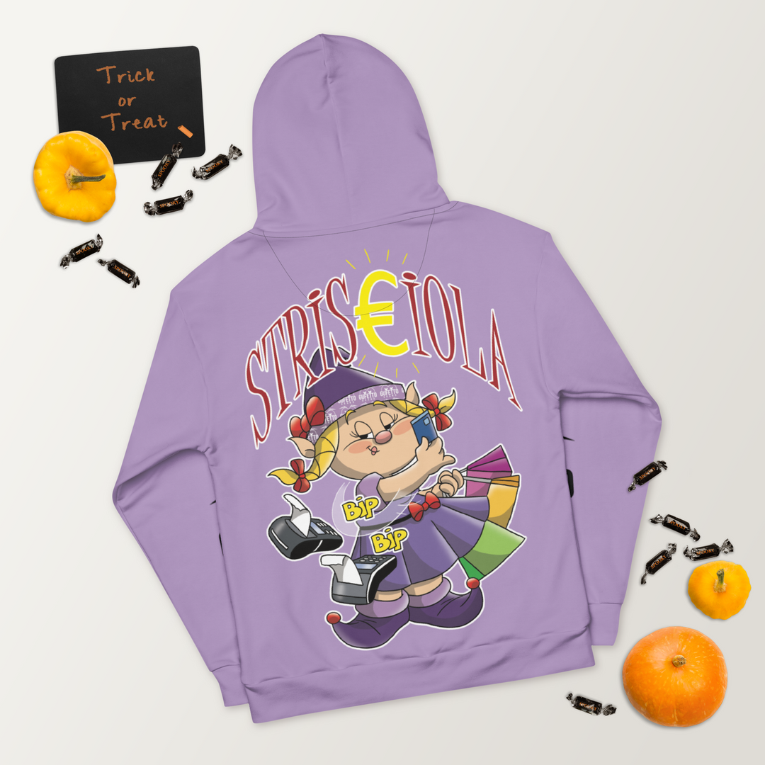 Felpa con cappuccio Uomo/Donna STRISCIOLA - Gufetto Brand 