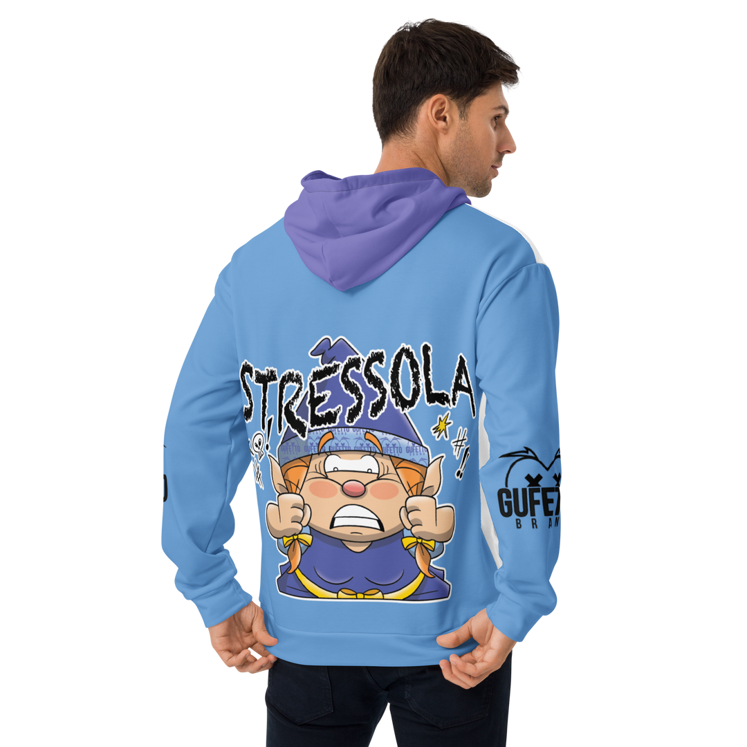 Felpa con cappuccio Uomo/Donna STRESSOLA - Gufetto Brand 