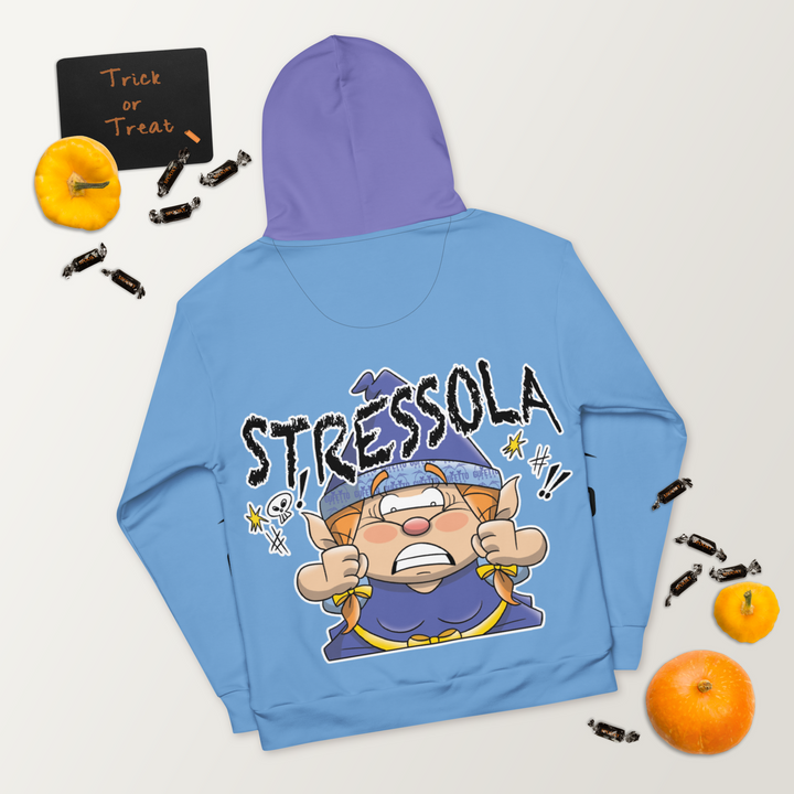 Felpa con cappuccio Uomo/Donna STRESSOLA - Gufetto Brand 