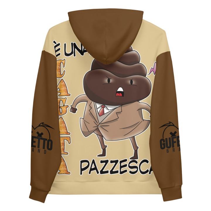 Felpa con cappuccio Uomo/Donna CAGATA - Gufetto Brand 