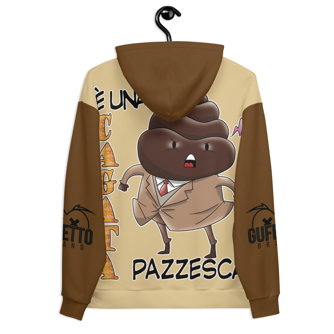 Felpa con cappuccio Uomo/Donna CAGATA - Gufetto Brand 