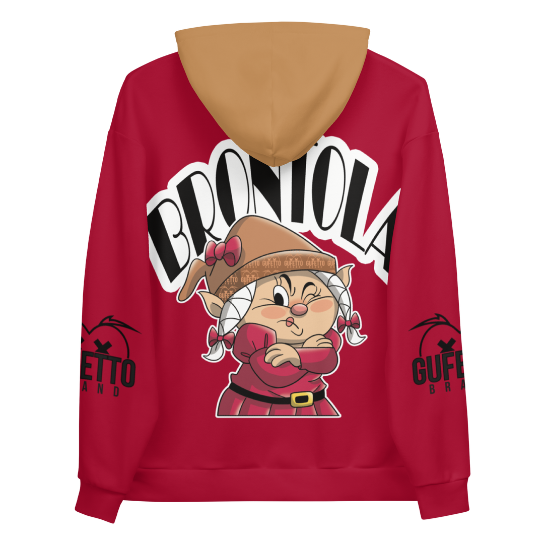 Felpa con cappuccio Uomo/Donna BRONTOLA - Gufetto Brand 