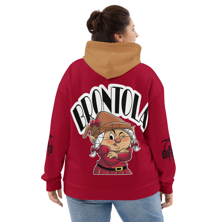 Felpa con cappuccio Uomo/Donna BRONTOLA - Gufetto Brand 