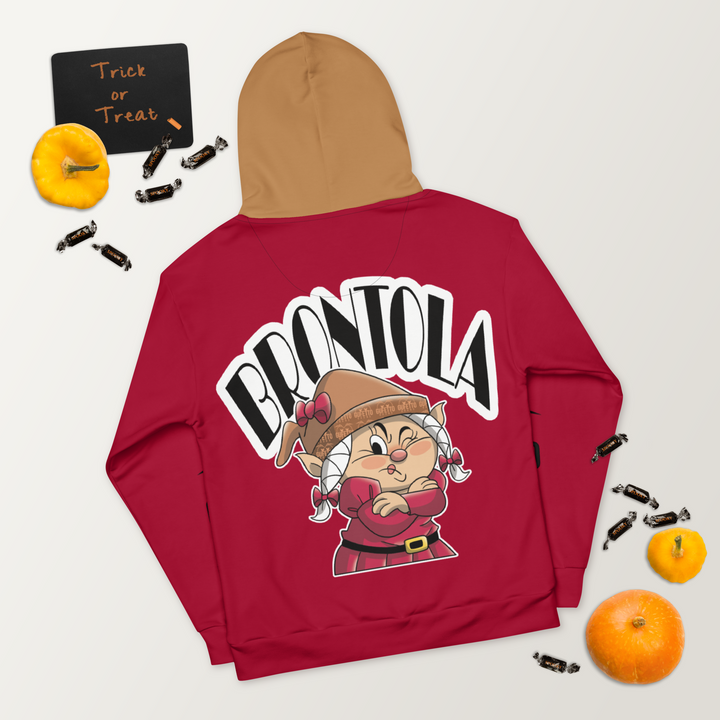 Felpa con cappuccio Uomo/Donna BRONTOLA - Gufetto Brand 