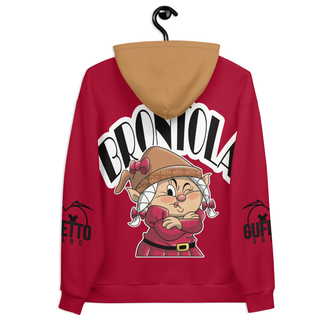 Felpa con cappuccio Uomo/Donna BRONTOLA - Gufetto Brand 