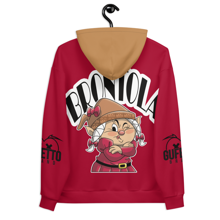 Felpa con cappuccio Uomo/Donna BRONTOLA - Gufetto Brand 