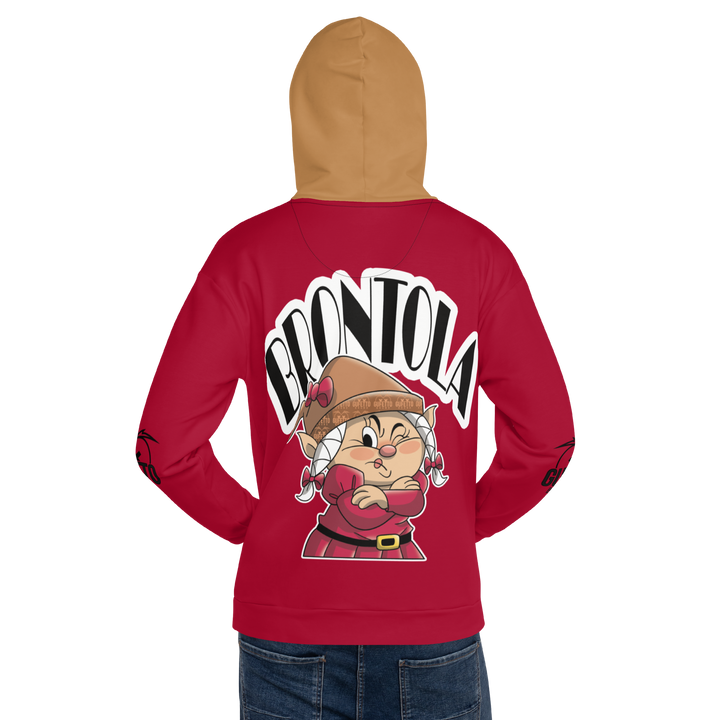 Felpa con cappuccio Uomo/Donna BRONTOLA - Gufetto Brand 