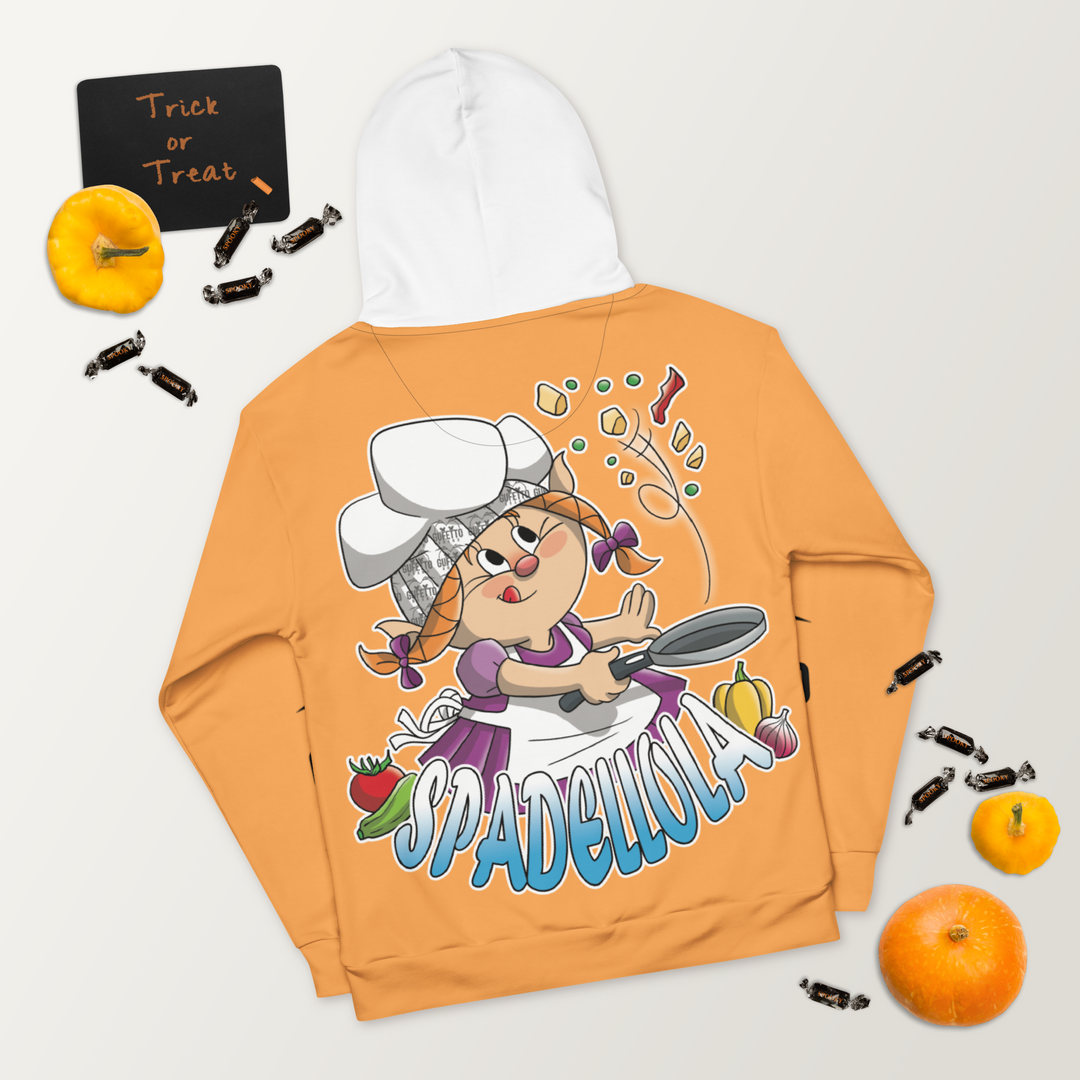 Felpa con cappuccio Uomo/Donna SPADELLOLA - Gufetto Brand 