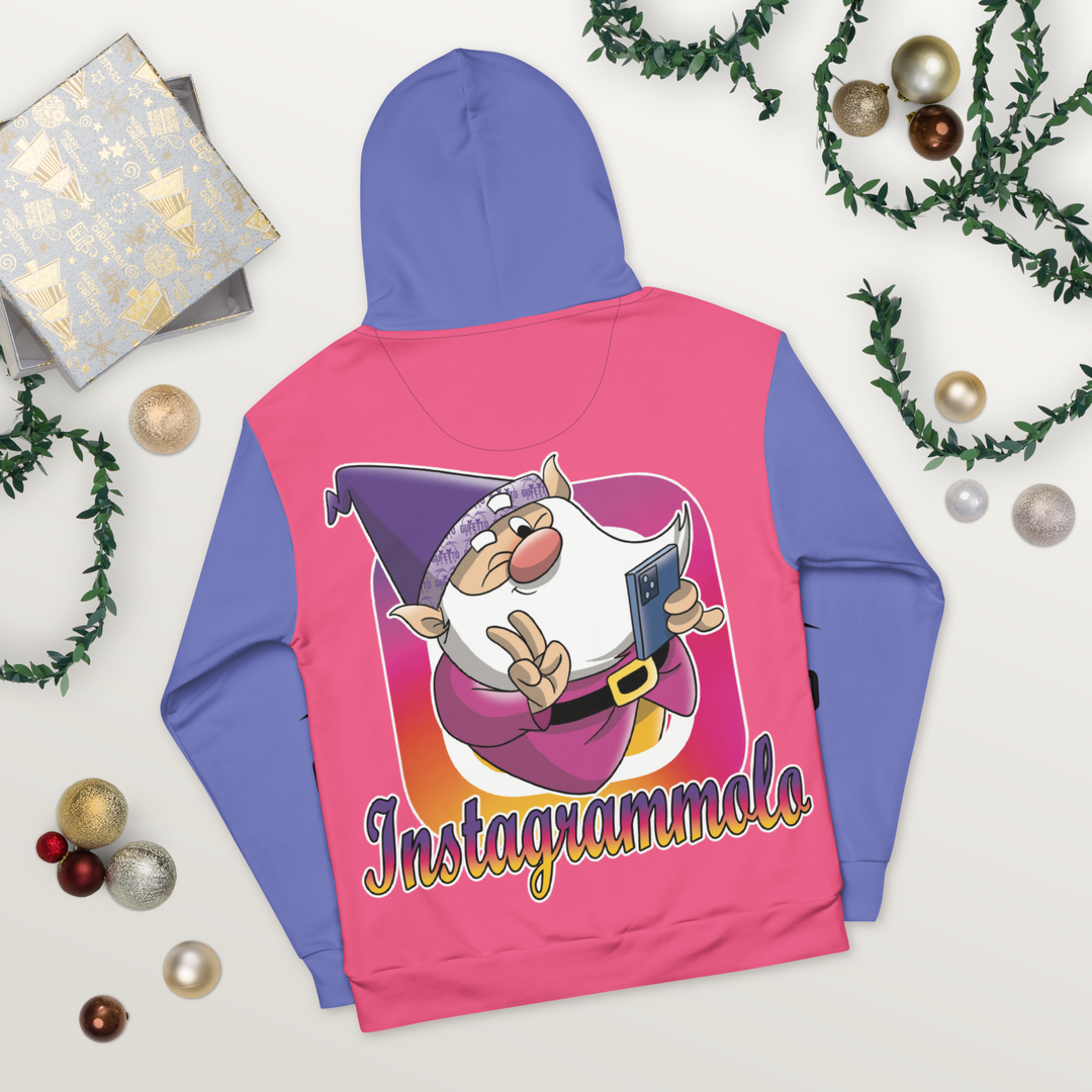 Felpa con cappuccio Uomo/Donna INSTAGRAMMOLO - Gufetto Brand 