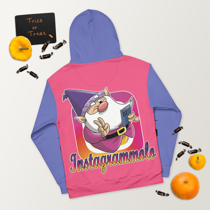 Felpa con cappuccio Uomo/Donna INSTAGRAMMOLO - Gufetto Brand 