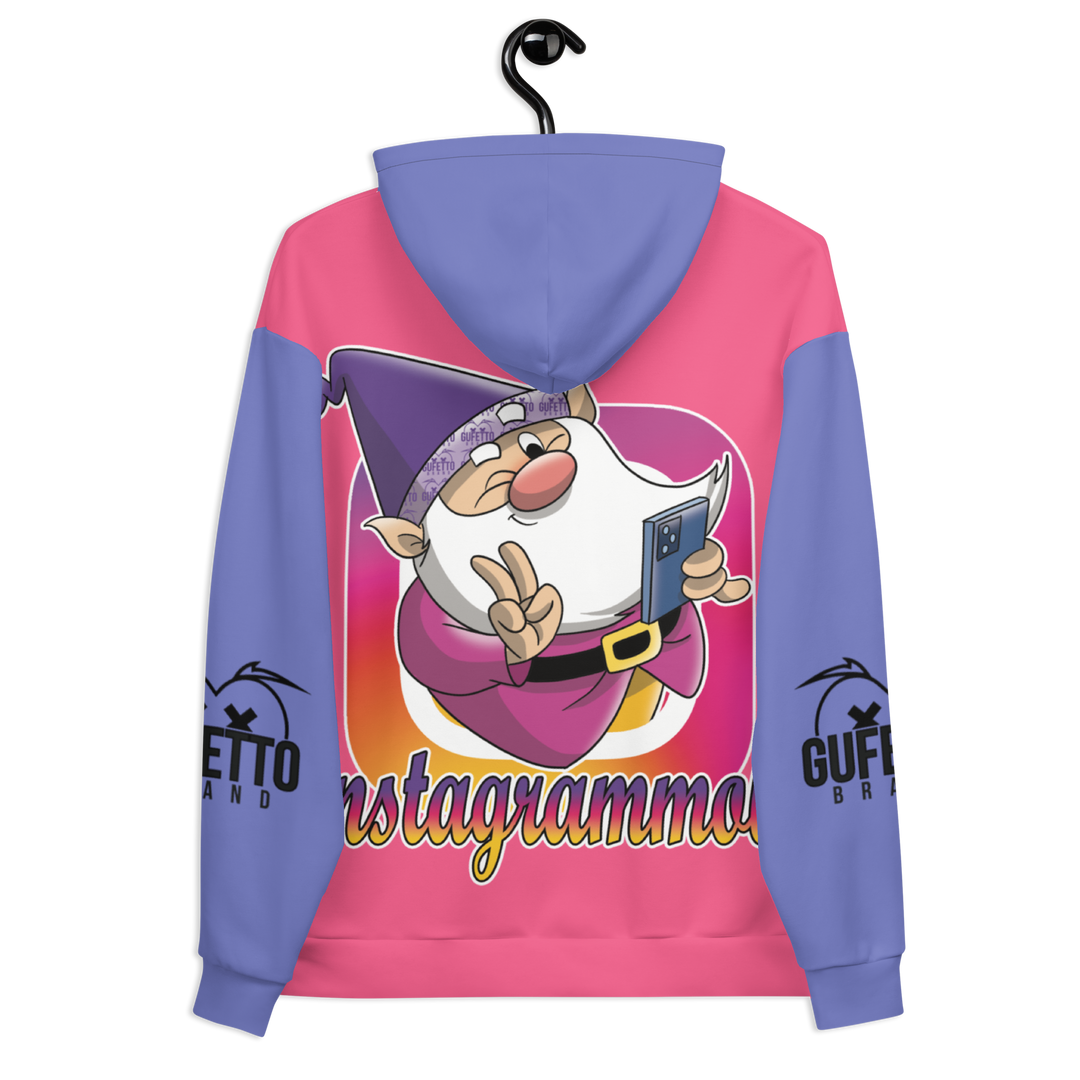 Felpa con cappuccio Uomo/Donna INSTAGRAMMOLO - Gufetto Brand 