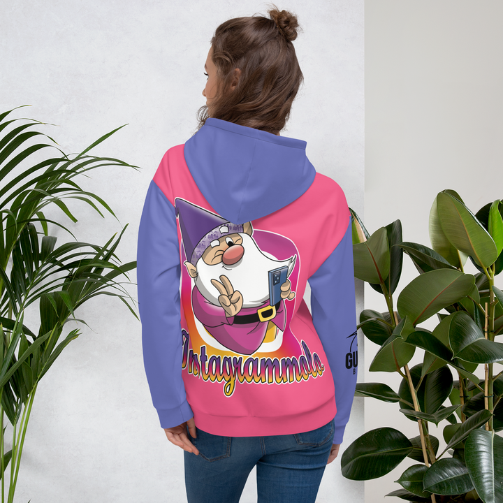 Felpa con cappuccio Uomo/Donna INSTAGRAMMOLO - Gufetto Brand 