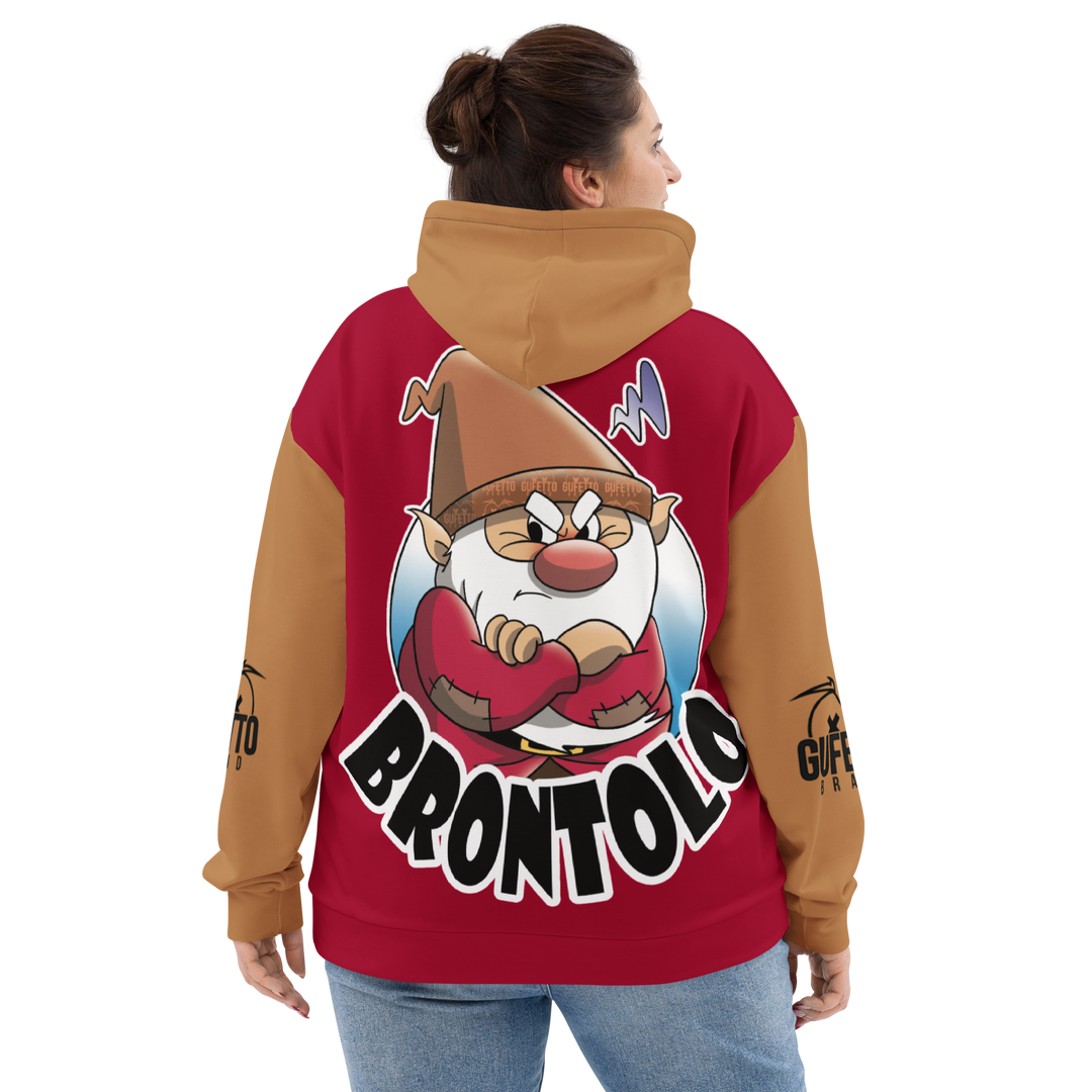Felpa con cappuccio Uomo/Donna BRONTOLO - Gufetto Brand 