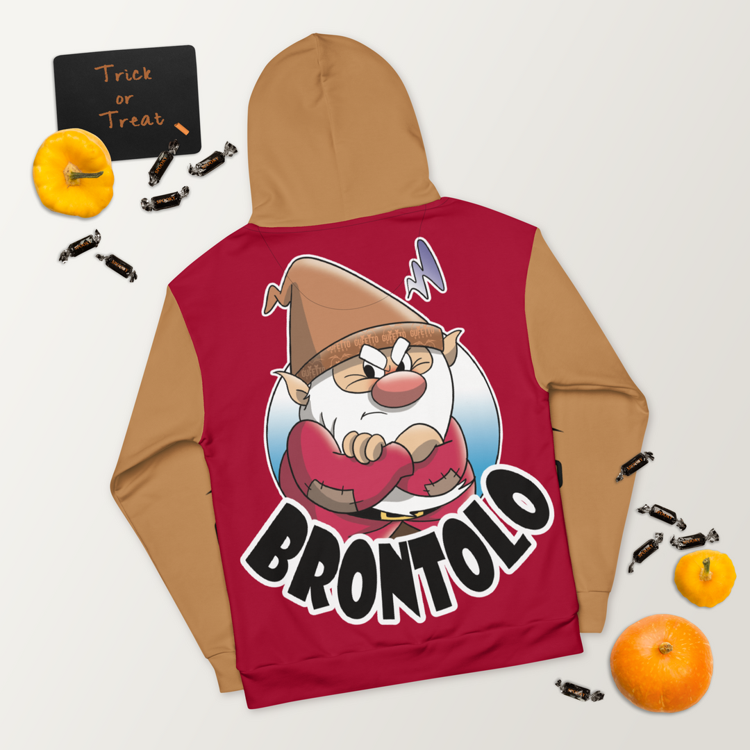 Felpa con cappuccio Uomo/Donna BRONTOLO - Gufetto Brand 