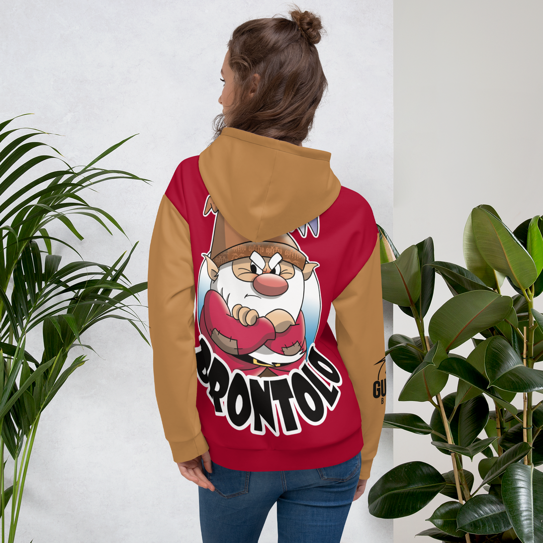 Felpa con cappuccio Uomo/Donna BRONTOLO - Gufetto Brand 