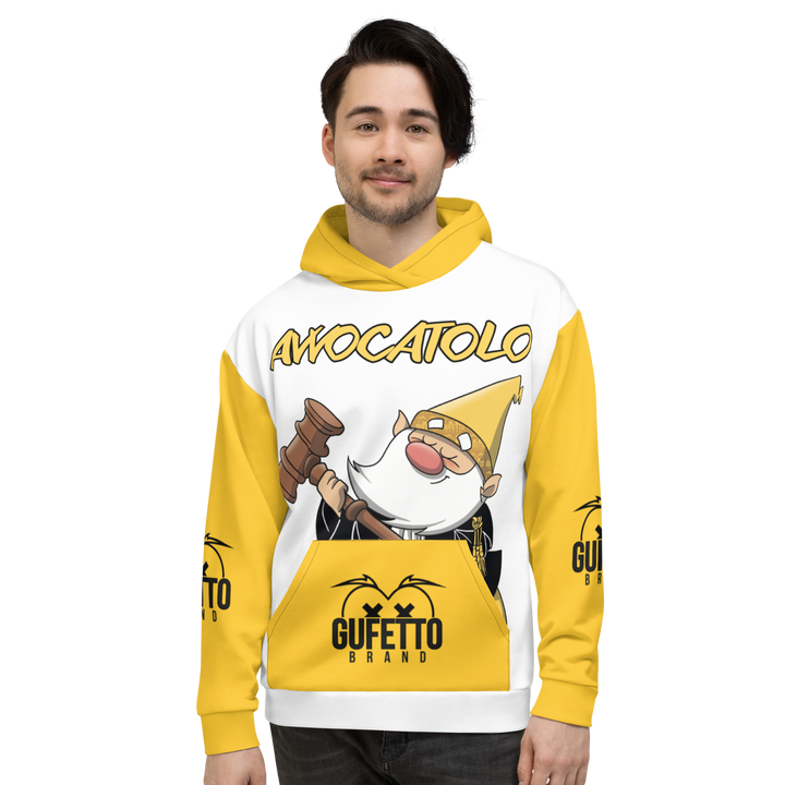 Felpa con cappuccio AVVOCATOLO - Gufetto Brand 