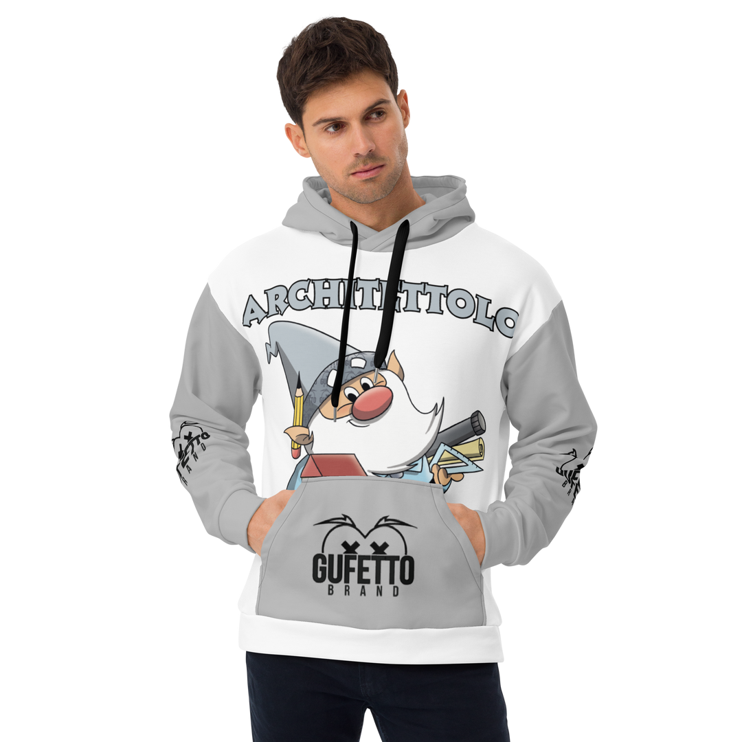 Felpa con cappuccio ARCHITETTOLO - Gufetto Brand 
