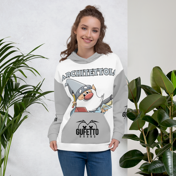 Felpa con cappuccio ARCHITETTOLO - Gufetto Brand 