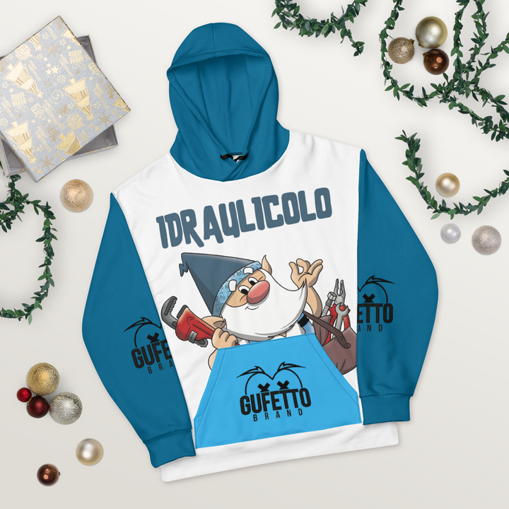 Felpa con cappuccio IDRAULICOLO - Gufetto Brand 
