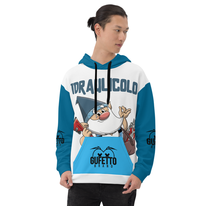 Felpa con cappuccio IDRAULICOLO - Gufetto Brand 