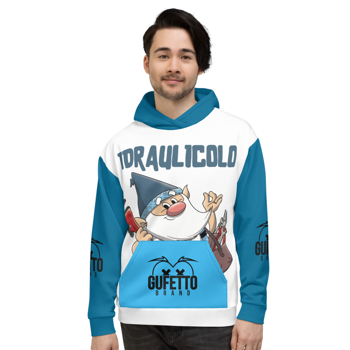 Felpa con cappuccio IDRAULICOLO - Gufetto Brand 