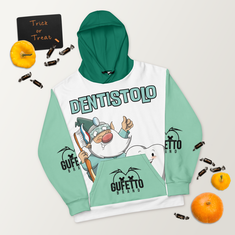 Felpa con cappuccio DENTISTOLO - Gufetto Brand 