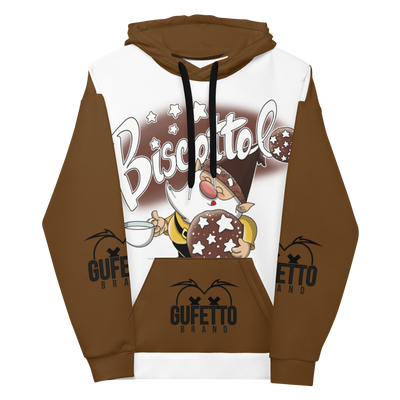 Felpa con cappuccio Uomo/Donna BISCOTTOLO - Gufetto Brand 