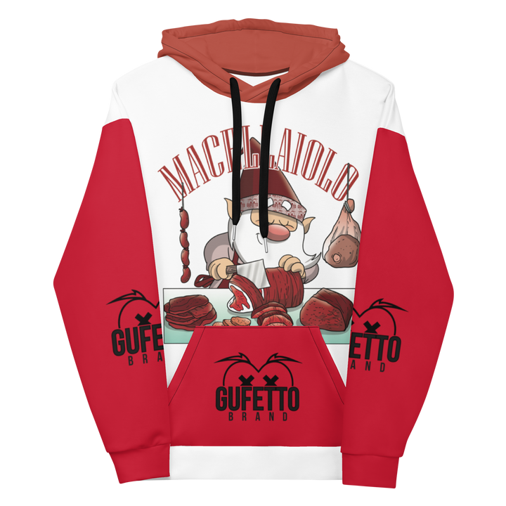 Felpa con cappuccio Uomo/Donna MACELLAIOLO - Gufetto Brand 