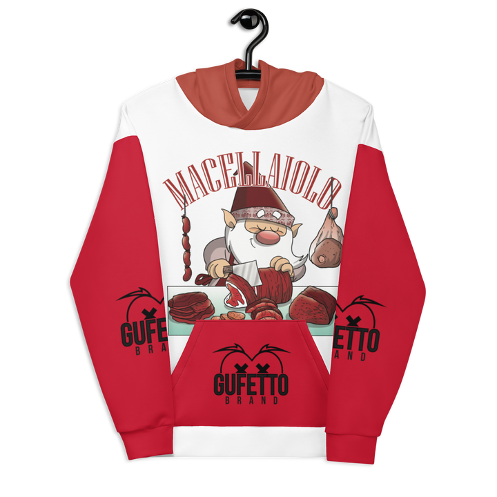 Felpa con cappuccio Uomo/Donna MACELLAIOLO - Gufetto Brand 