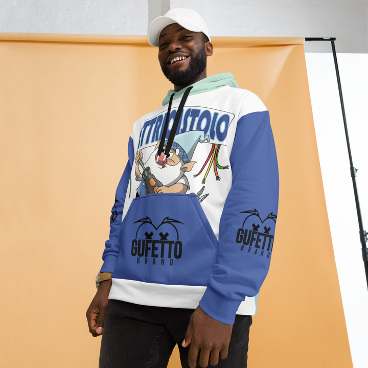 Felpa con cappuccio Uomo/Donna ELETTRICISTOLO - Gufetto Brand 