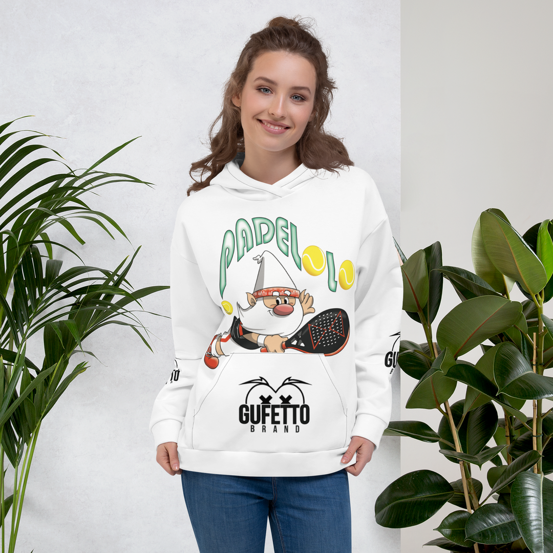 Felpa con cappuccio Uomo/Donna PADELOLO - Gufetto Brand 