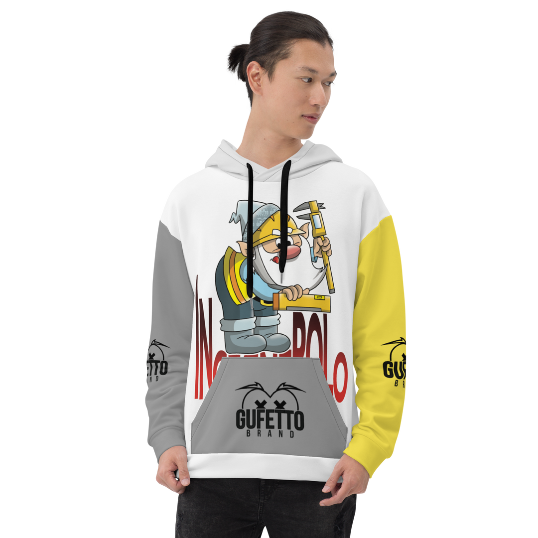 Felpa con cappuccio Uomo/Donna INGEGNEROLO - Gufetto Brand 