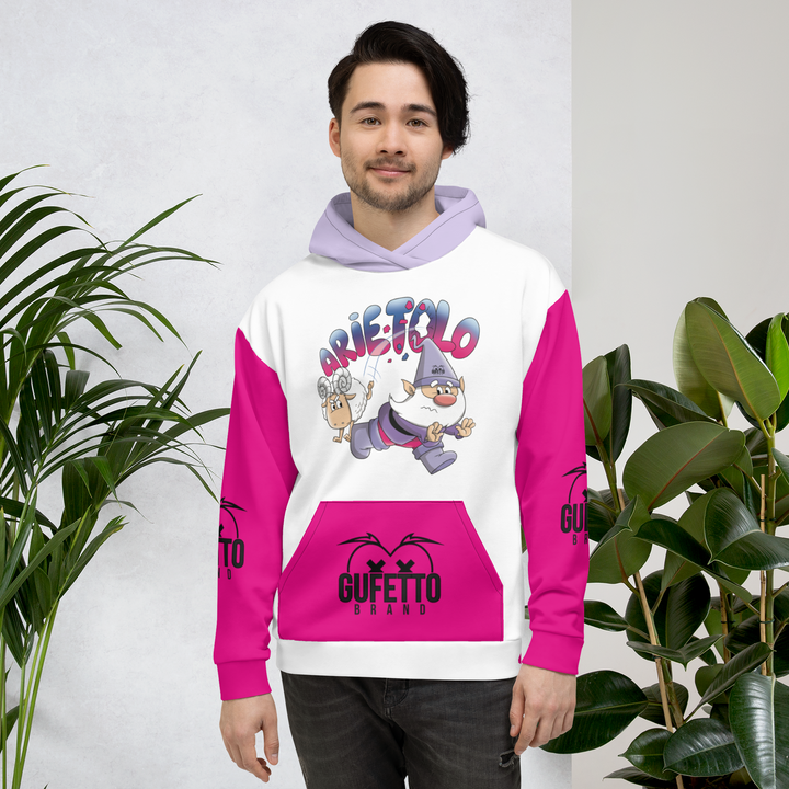 Felpa con cappuccio Uomo/Donna ARIETOLO - Gufetto Brand 