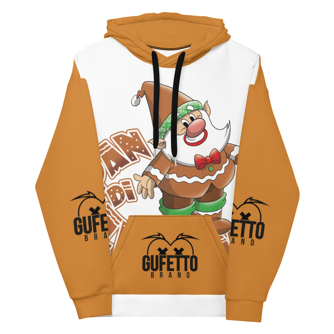 Felpa con cappuccio Uomo/Donna PAN DI ZENZEROLO - Gufetto Brand 