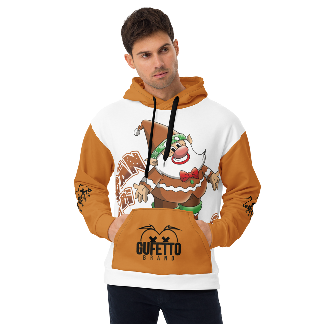 Felpa con cappuccio Uomo/Donna PAN DI ZENZEROLO - Gufetto Brand 