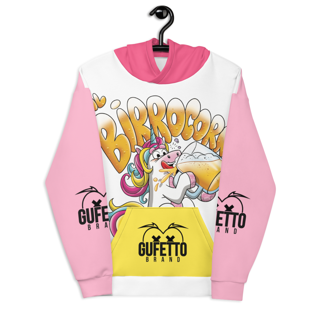 Felpa con cappuccio IL BIRROCORNO - Gufetto Brand 