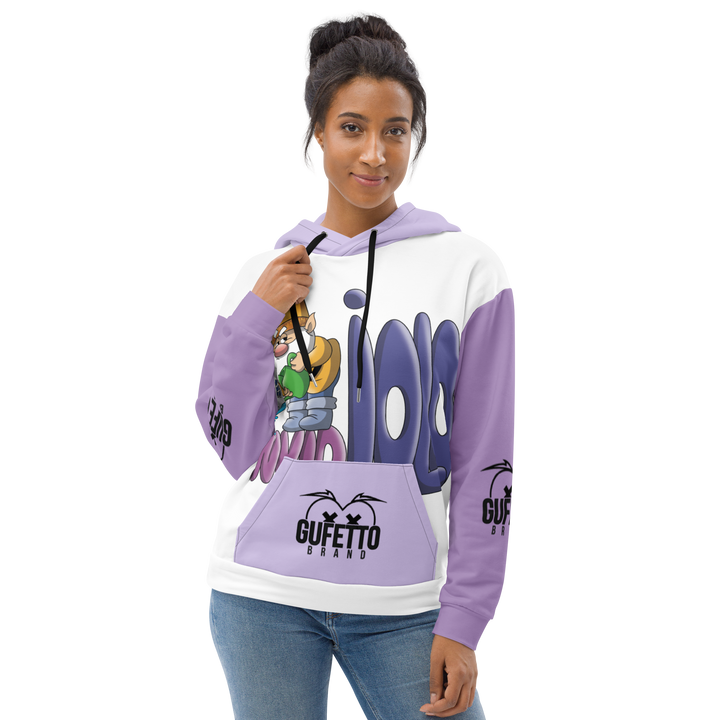 Felpa con cappuccio Uomo/Donna INVIDIOLO - Gufetto Brand 