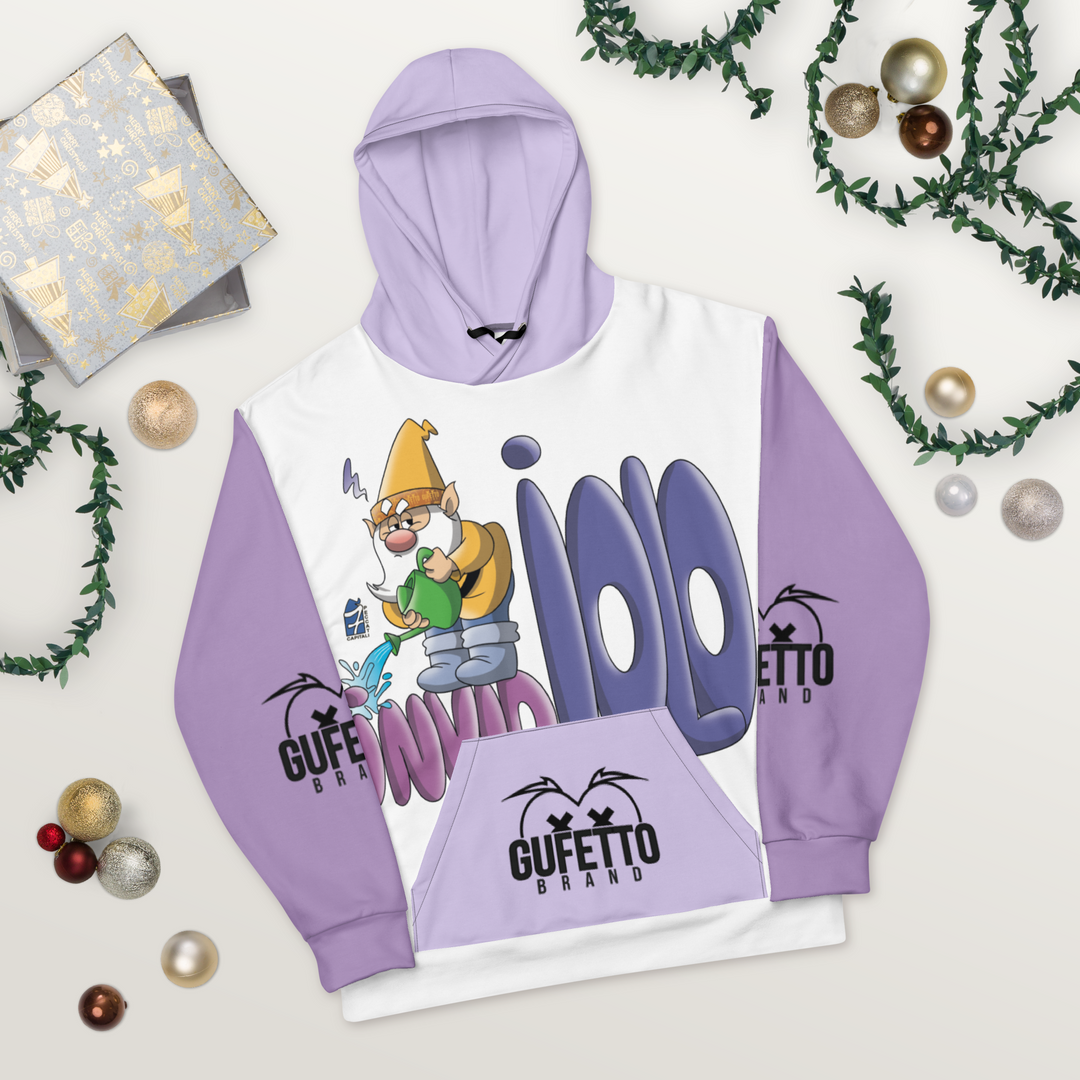 Felpa con cappuccio Uomo/Donna INVIDIOLO - Gufetto Brand 