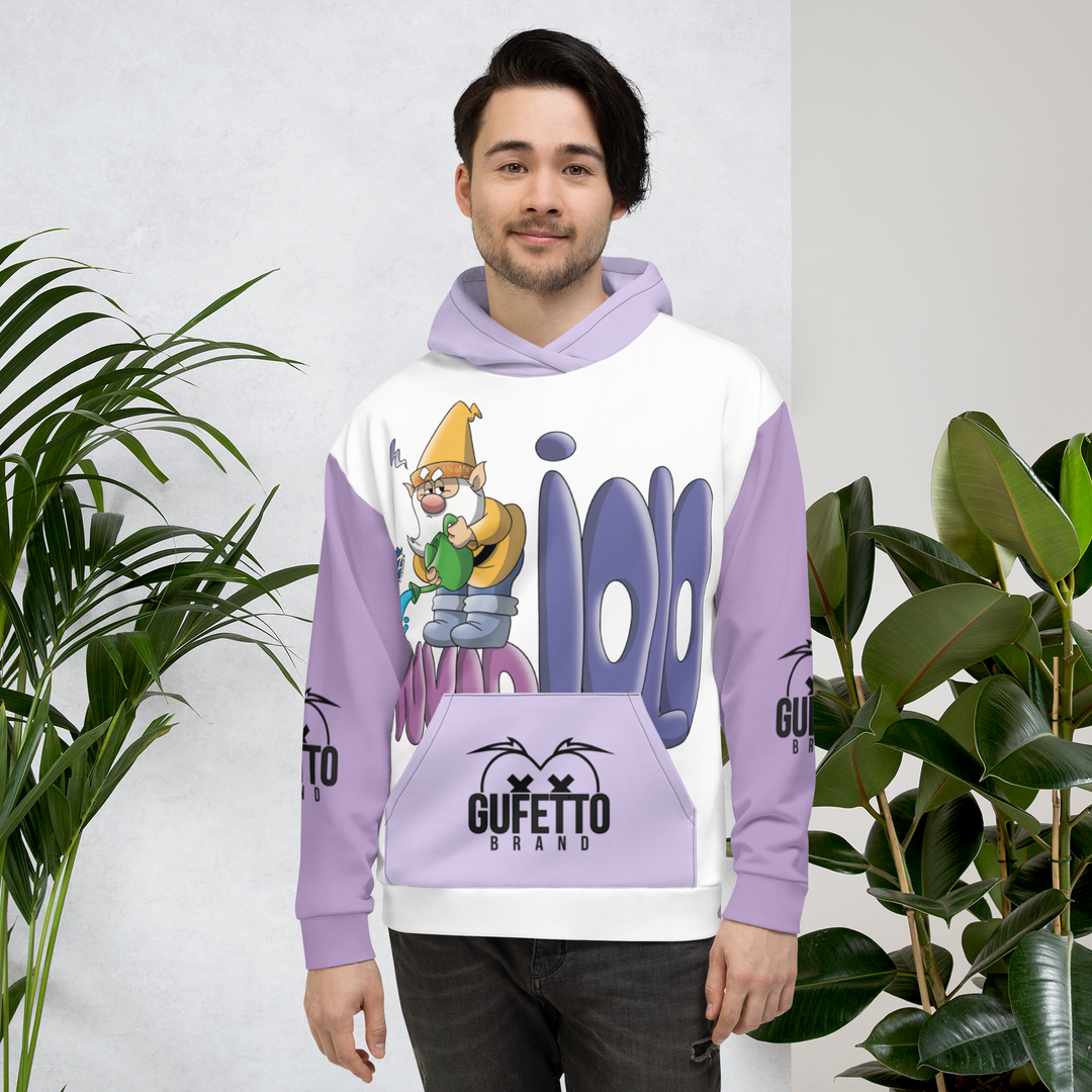 Felpa con cappuccio Uomo/Donna INVIDIOLO - Gufetto Brand 