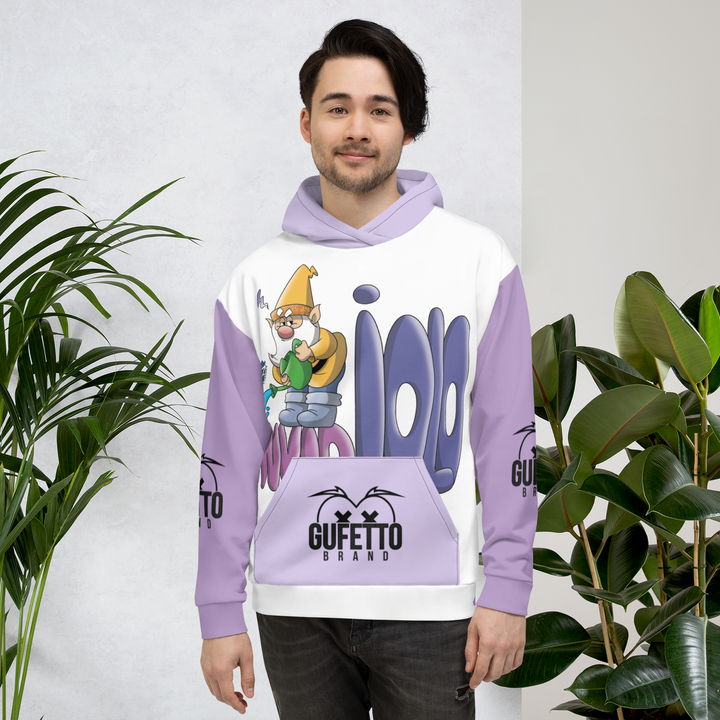 Felpa con cappuccio Uomo/Donna INVIDIOLO - Gufetto Brand 