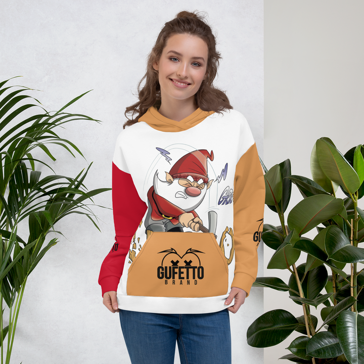 Felpa con cappuccio Uomo/Donna IROLO - Gufetto Brand 