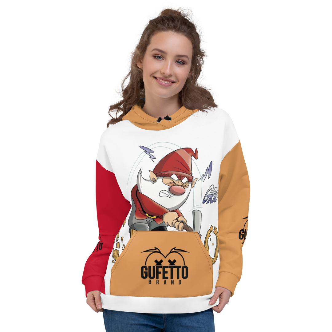 Felpa con cappuccio Uomo/Donna IROLO - Gufetto Brand 