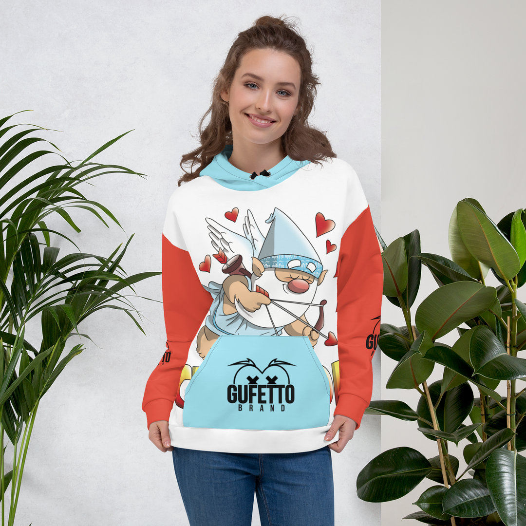 Felpa con cappuccio Uomo/Donna CUPIDOLO - Gufetto Brand 