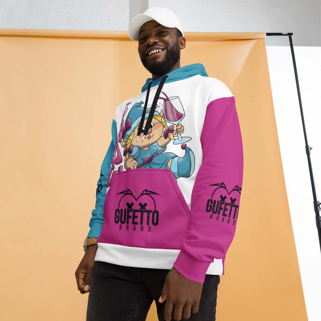 Felpa con cappuccio Uomo/Donna SBRONZOLA - Gufetto Brand 