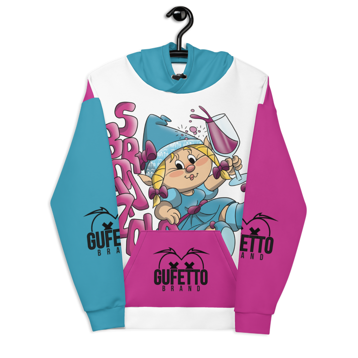Felpa con cappuccio Uomo/Donna SBRONZOLA - Gufetto Brand 
