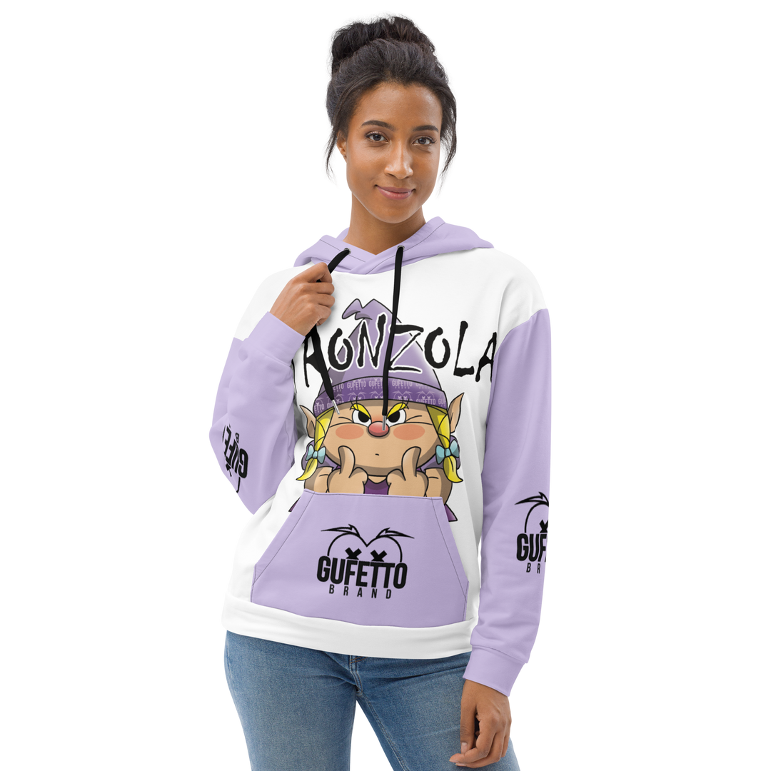 Felpa con cappuccio Uomo/Donna STRONZOLA - Gufetto Brand 