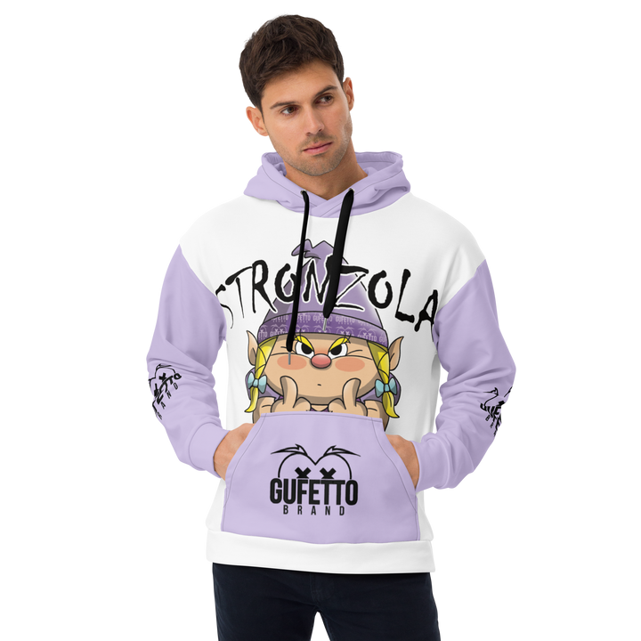 Felpa con cappuccio Uomo/Donna STRONZOLA - Gufetto Brand 