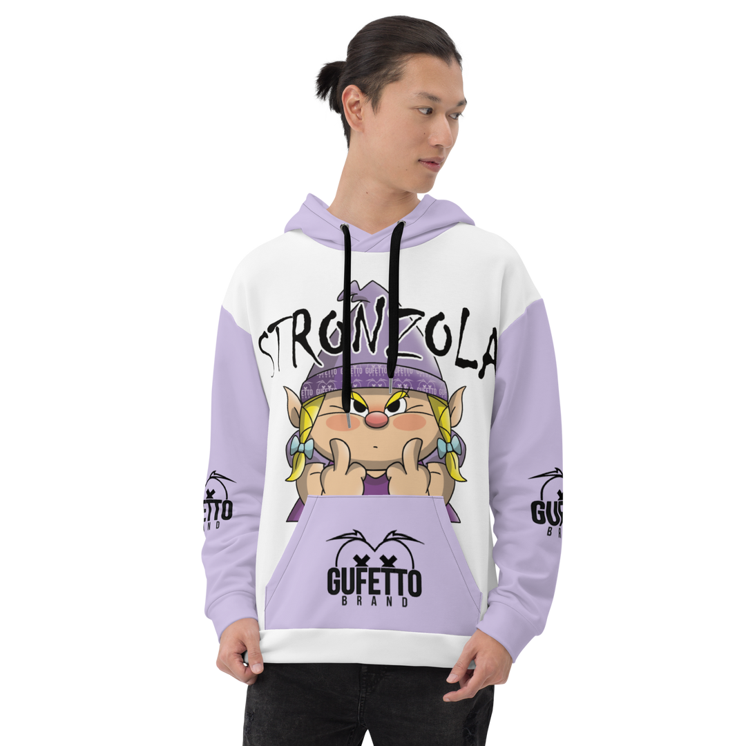 Felpa con cappuccio Uomo/Donna STRONZOLA - Gufetto Brand 